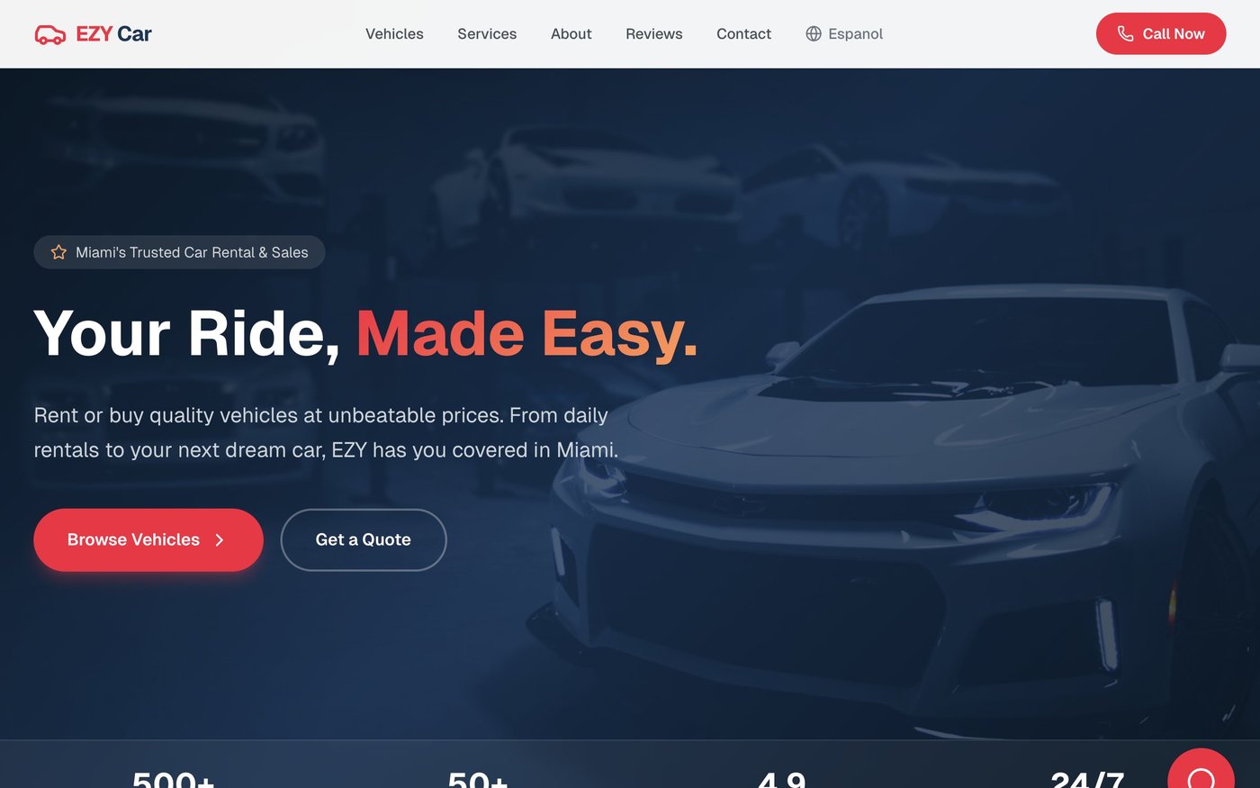 EzyCar Rental & Sales screenshot